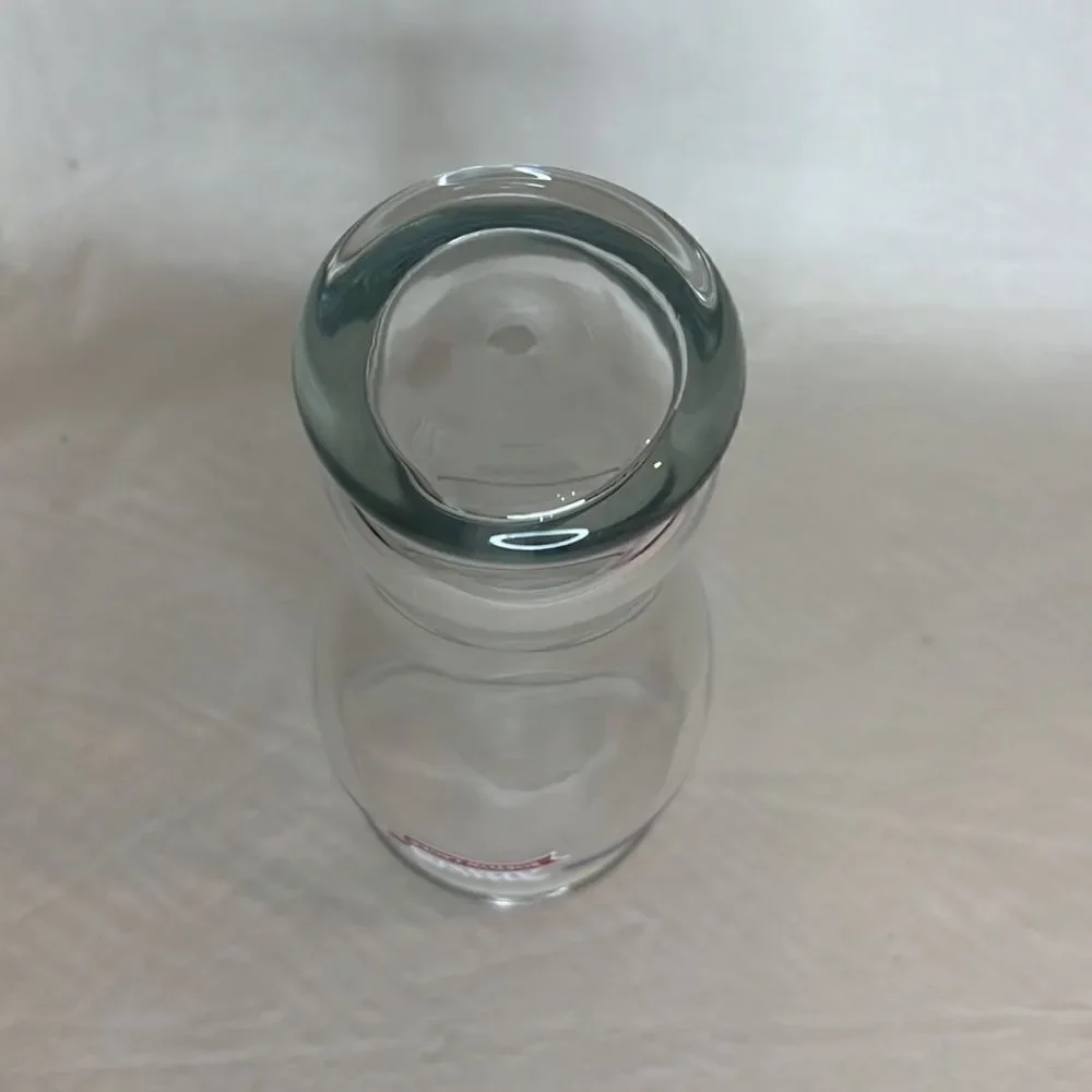 Samuel Adams Boston Lager Beer Glass 16 Oz 6 1/2 In Tall 3 In Round Blue Red